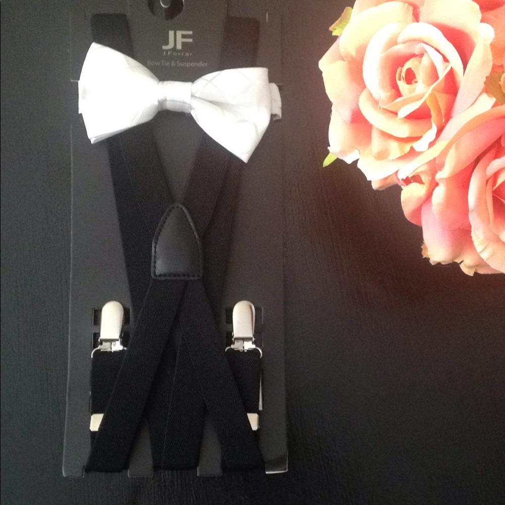 NWT- Bow Tie & Suspender set